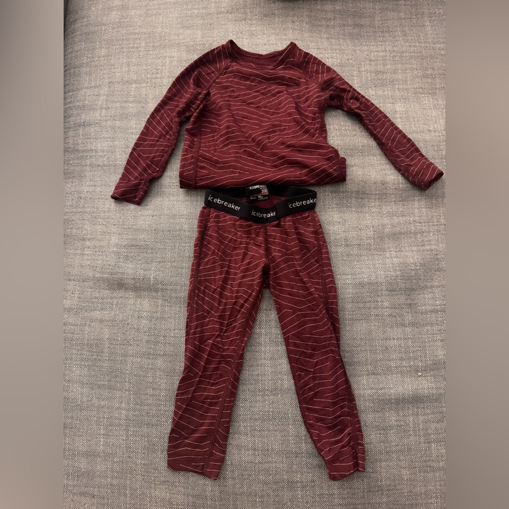 2T Icebreaker merino wool base layer set